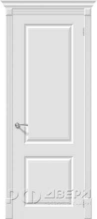 Межкомнатная дверь Скинни-12 ПГ (Белая Эмаль)