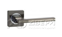 Ручка для межкомнатной двери V53BN/CP (Черный никель/Хром)
