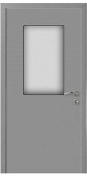 Межкомнатная дверь Гладкая моноколор ДО (RAL 7040)
