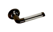Ручка для межкомнатной двери 47BH/SN (Черный никель/матовый хром)