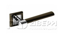 Ручка для межкомнатной двери 219BH/PC (Черный никель/хром)