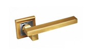Ручка для межкомнатной двери 292SB/PB (Матовое золото/золото)