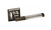 Ручка для межкомнатной двери А-220 ВН/НН (Черный никель/хром)