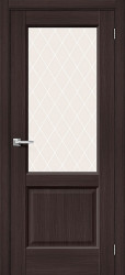 Межкомнатная дверь Неоклассик-33 ПО (Wenge Melinga/White Сrystal)