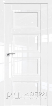 Межкомнатная дверь глянцевая 2.106L ПГ (Белый люкс)
