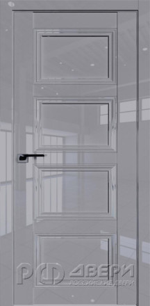 Межкомнатная дверь глянцевая 2.106L ПГ (Галька люкс)
