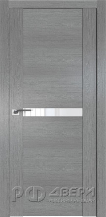 Межкомнатная дверь Profil doors 2.01XN ПО (Грувд Серый/Белый лак)