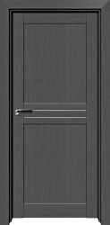 Межкомнатная дверь Profil doors 2.55XN ПО (Грувд Серый/Матовое)