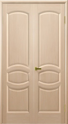 Межкомнатная распашная дверь Анастасия ПГ (Беленый дуб)