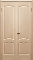 Межкомнатная распашная дверь Лаура ПГ (Беленый Дуб)