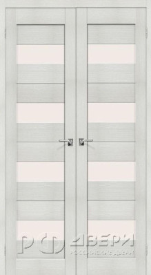 Межкомнатная распашная дверь Порта-23 ПО (Bianco veralinga)