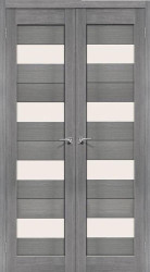 Межкомнатная распашная дверь Порта-23 (Grey veralinga)