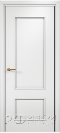 Межкомнатная дверь Марсель Глухая (Эмаль белая по ясеню) фабрики Оникс