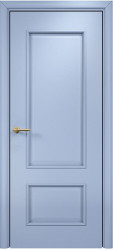 Межкомнатная дверь Марсель ПГ (Эмаль голубая МДФ)