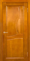 Межкомнатная дверь из массива ольхи Верона ПГ (Медовый Орех)