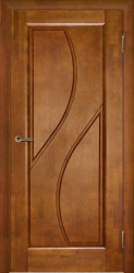 Межкомнатная дверь из массива ольхи Дива ПГ (Бренди)