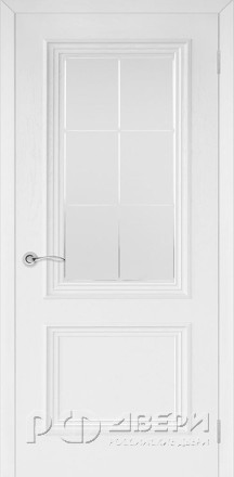 Межкомнатная дверь Валенсия 4 ПО (Белая Эмаль)