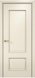 Межкомнатная дверь Марсель Глухая (Эмаль слоновая кость МДФ) фабрики Оникс