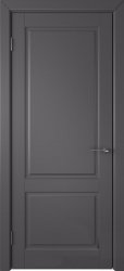 Межкомнатная дверь Dorren ПГ (Enamel Graphite)