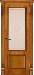 Межкомнатная дверь Гранд 1 Остекленная (Antico)