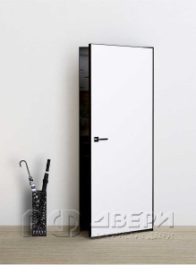 Скрытая межкомнатная дверь Profildoors 1E (Черная)