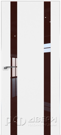Скрытая межкомнатная дверь Profildoors 9E (Белая)