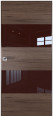 Скрытая дверь кромка хром 10ZN (Салинас темный) Мини фото #0