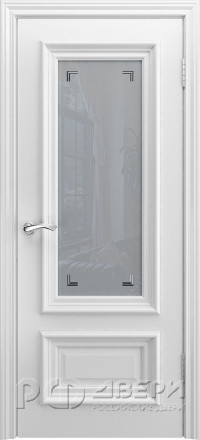 Межкомнатная дверь В-1 ПО (Белая Эмаль)