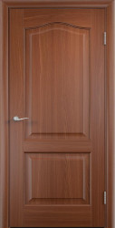 Межкомнатная дверь Классика Глухая (Итальянский Орех) фабрики Верда