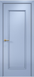 Межкомнатная дверь Турин ПГ (Эмаль голубая по ясеню)