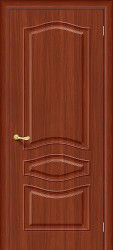 Межкомнатная дверь ПВХ покрытие Модена Глухая (Итальянский Орех) 