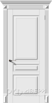 Межкомнатная дверь Версаль-Н ПГ (Белая Эмаль)