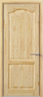 Дверь из массива елки ДПГ (Без отделки)