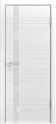 Межкомнатная дверь A-1 ПО (Белая эмаль)