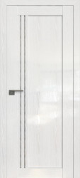 Межкомнатная дверь 2.50STP (Pine White glossy/Белый дождь)