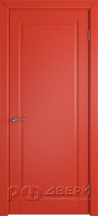 Межкомнатная дверь Glanta ПГ (Enamel red)