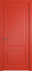 Межкомнатная дверь Dorren ПГ (Enamel red)