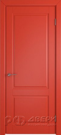 Межкомнатная дверь Dorren ПГ (Enamel red)