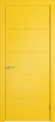 Межкомнатная дверь Trivia ПГ (Yellow enamel)