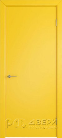 Межкомнатная дверь Niuta ПГ (Yellow enamel)