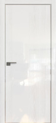 Межкомнатная дверь 5STK (Pine White glossy/Белый лак/Матовая кромка)