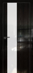 Межкомнатная дверь 5STK (Pine Black glossy/Белый лак/Матовая кромка)