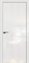 Межкомнатная дверь 14STK (Pine White glossy/VG белый/Матовая кромка)