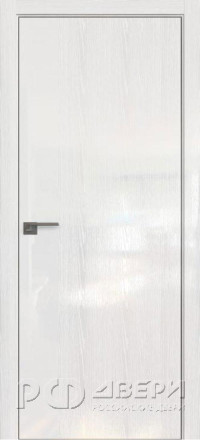Межкомнатная дверь 14STK (Pine White glossy/VG белый/Матовая кромка)