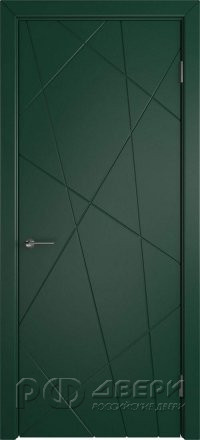 Межкомнатная дверь Flitta ПГ (Green enamel)