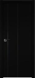 Межкомнатная дверь 43SMK (Черный матовый/Кромка ABS)