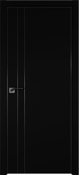 Межкомнатная дверь 42SMK (Черный матовый/Кромка матовая)