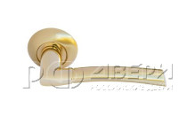 Ручка для межкомнатной двери MH-06 SG/GP ПИЗА (Матовое золото/Золото)
