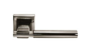 Ручка для межкомнатной двери DIY MH-13 SN/BN-S УПОЕНИЕ (Белый никель/Черный никель)