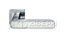 Ручка для межкомнатной двери DIY MH-44 SC/W-S55 (Матовый хром/Белый)